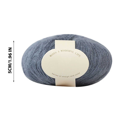 Clearance! Boovnll Mohair Yarn, Soft Yarn for Crocheting, Hand Knitting Hats, Sweater, Scarves, Crafts, Home Decorations, DIY Kids Toys, Yarn 20