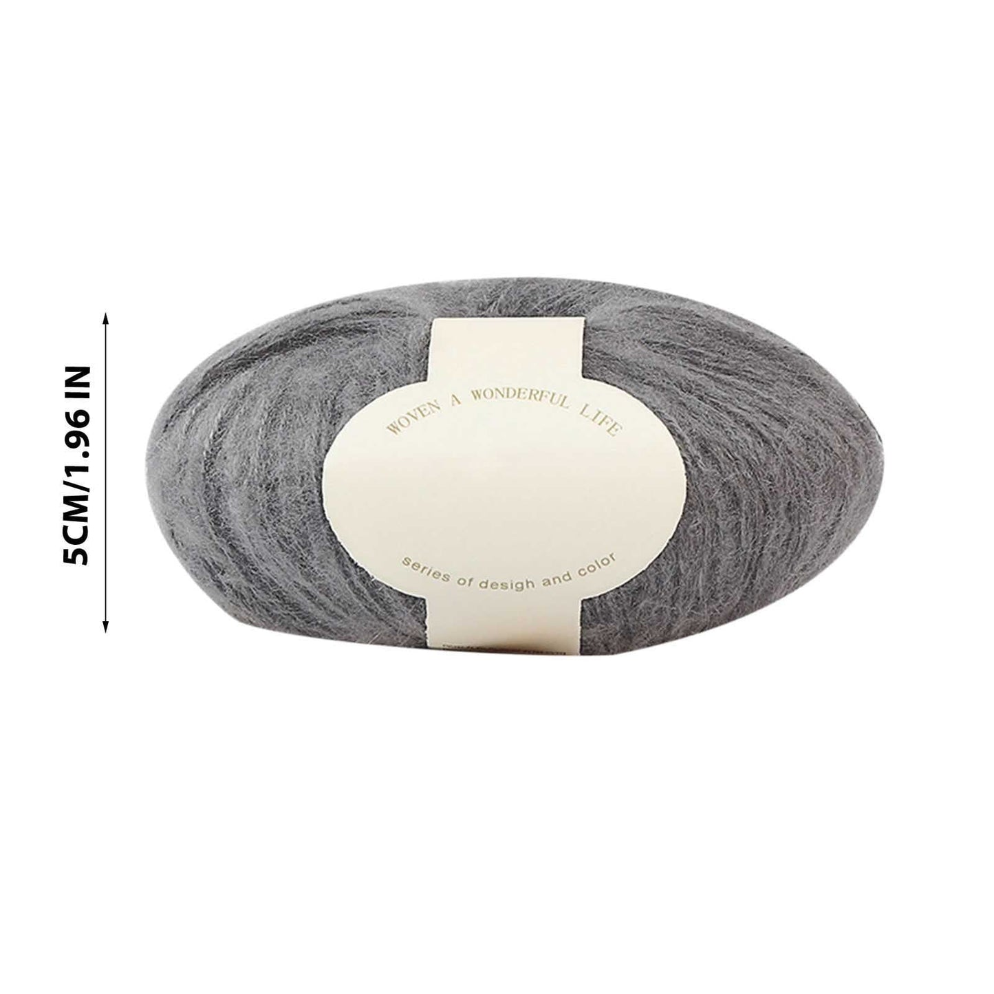 Clearance! Boovnll Mohair Yarn, Soft Yarn for Crocheting, Hand Knitting Hats, Sweater, Scarves, Crafts, Home Decorations, DIY Kids Toys, Yarn 23