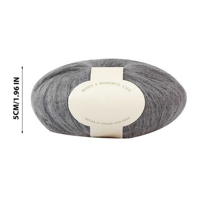 Clearance! Boovnll Mohair Yarn, Soft Yarn for Crocheting, Hand Knitting Hats, Sweater, Scarves, Crafts, Home Decorations, DIY Kids Toys, Yarn 23