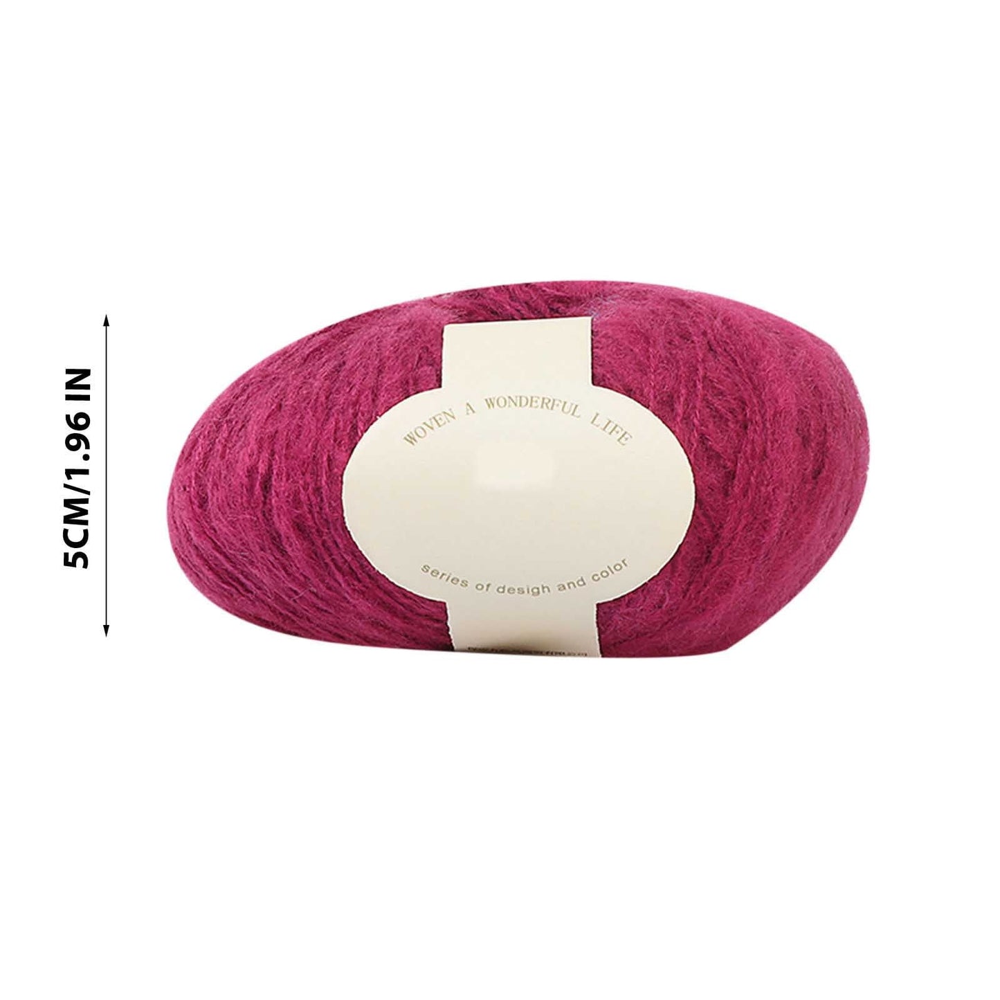 Clearance! Boovnll Mohair Yarn, Soft Yarn for Crocheting, Hand Knitting Hats, Sweater, Scarves, Crafts, Home Decorations, DIY Kids Toys, Yarn 26