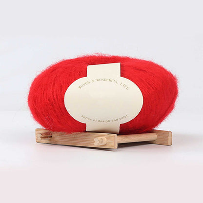 Clearance! Boovnll Mohair Yarn, Soft Yarn for Crocheting, Hand Knitting Hats, Sweater, Scarves, Crafts, Home Decorations, DIY Kids Toys, Yarn 29