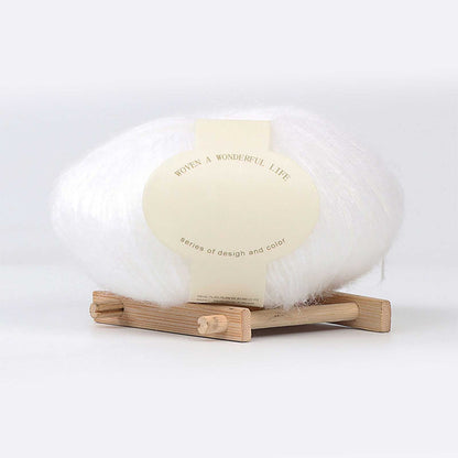 Clearance! Boovnll Mohair Yarn, Soft Yarn for Crocheting, Hand Knitting Hats, Sweater, Scarves, Crafts, Home Decorations, DIY Kids Toys, Yarn 3