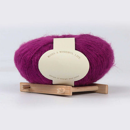 Clearance! Boovnll Mohair Yarn, Soft Yarn for Crocheting, Hand Knitting Hats, Sweater, Scarves, Crafts, Home Decorations, DIY Kids Toys, Yarn 32