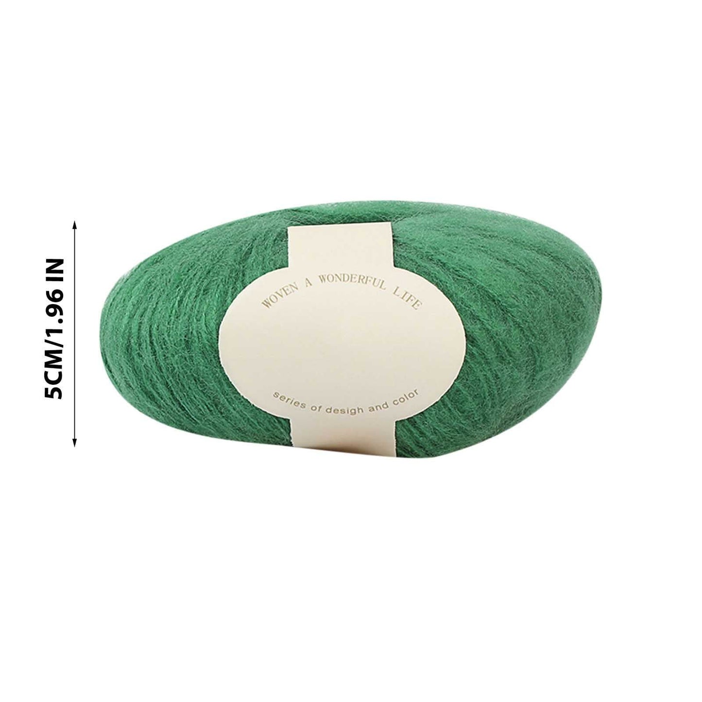 Clearance! Boovnll Mohair Yarn, Soft Yarn for Crocheting, Hand Knitting Hats, Sweater, Scarves, Crafts, Home Decorations, DIY Kids Toys, Yarn 34
