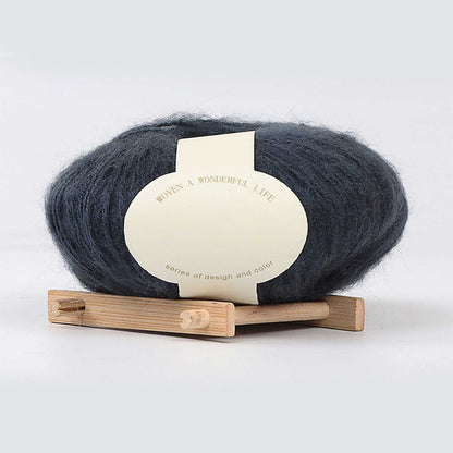 Clearance! Boovnll Mohair Yarn, Soft Yarn for Crocheting, Hand Knitting Hats, Sweater, Scarves, Crafts, Home Decorations, DIY Kids Toys, Yarn 35