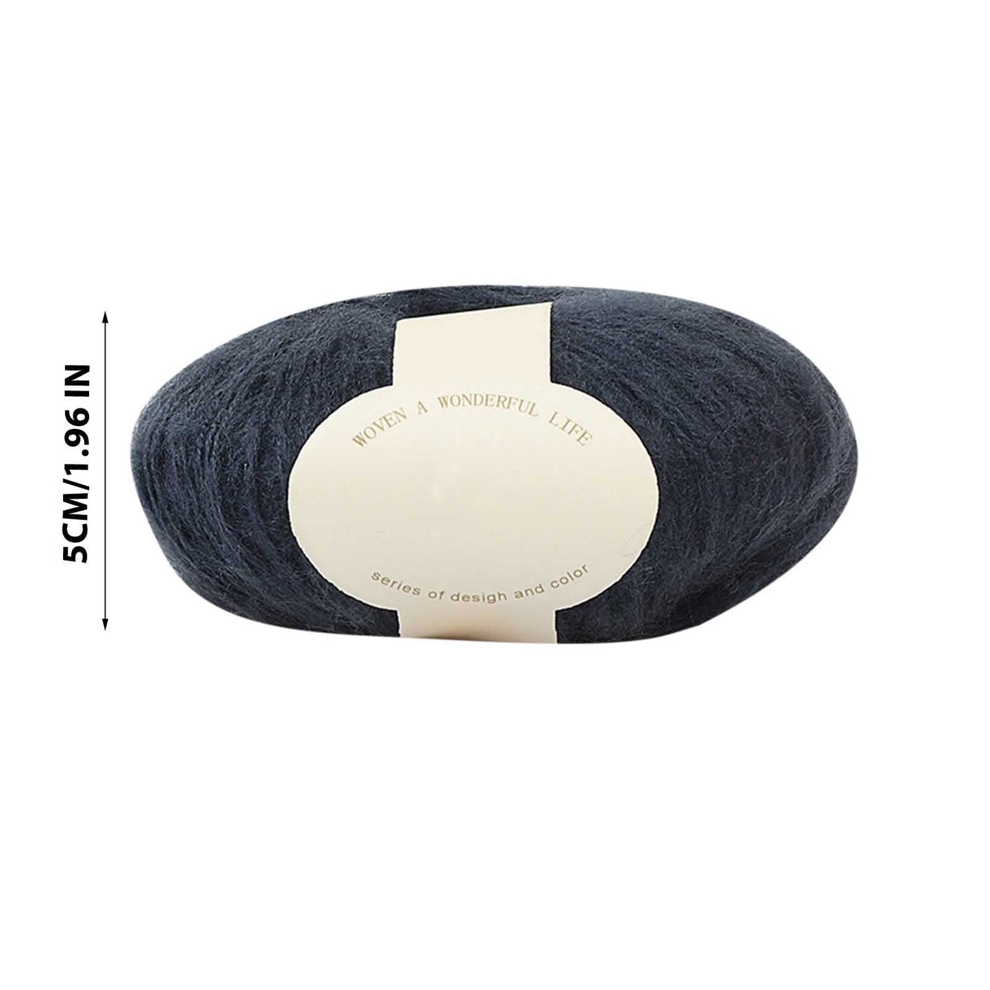 Clearance! Boovnll Mohair Yarn, Soft Yarn for Crocheting, Hand Knitting Hats, Sweater, Scarves, Crafts, Home Decorations, DIY Kids Toys, Yarn 35