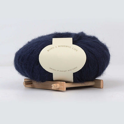 Clearance! Boovnll Mohair Yarn, Soft Yarn for Crocheting, Hand Knitting Hats, Sweater, Scarves, Crafts, Home Decorations, DIY Kids Toys, Yarn 36