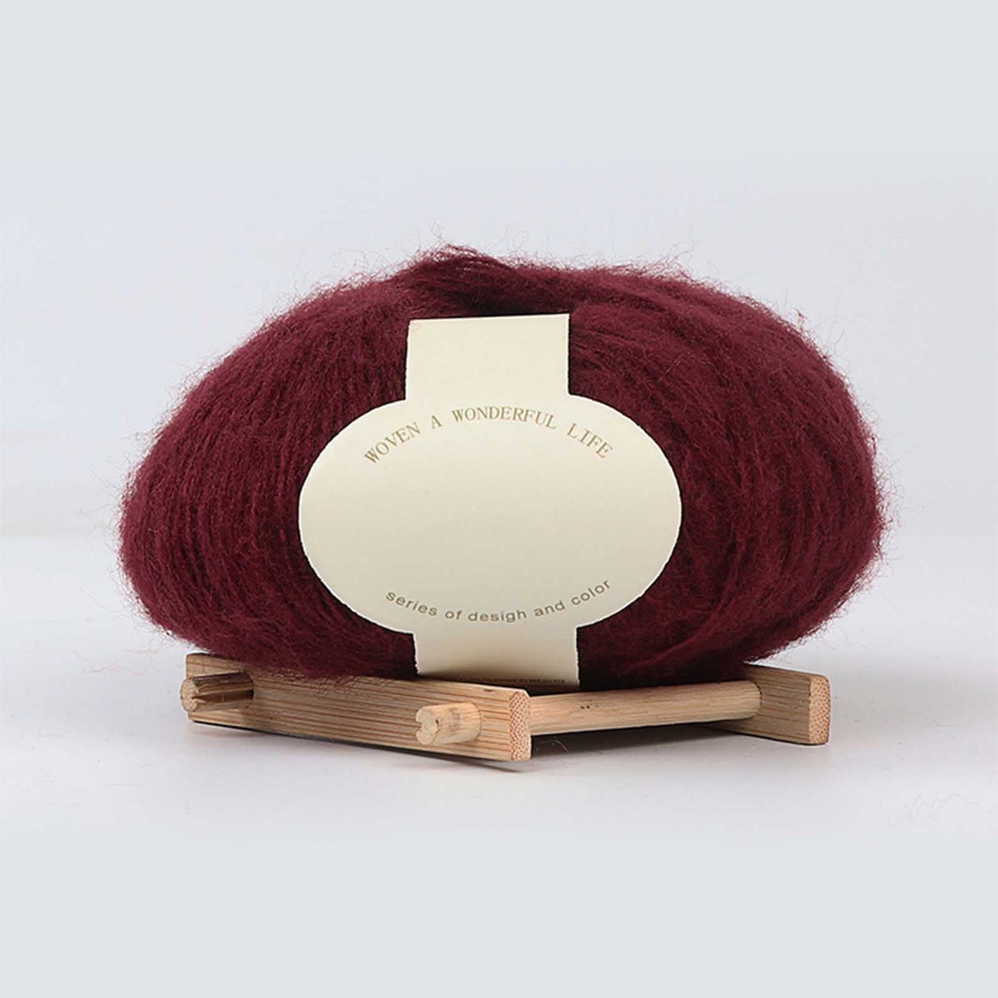 Clearance! Boovnll Mohair Yarn, Soft Yarn for Crocheting, Hand Knitting Hats, Sweater, Scarves, Crafts, Home Decorations, DIY Kids Toys, Yarn 37