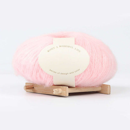 Clearance! Boovnll Mohair Yarn, Soft Yarn for Crocheting, Hand Knitting Hats, Sweater, Scarves, Crafts, Home Decorations, DIY Kids Toys, Yarn 4