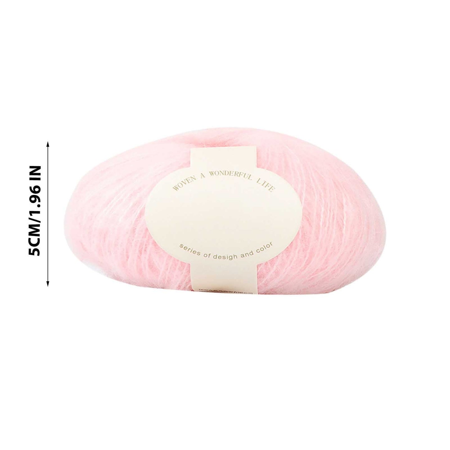 Clearance! Boovnll Mohair Yarn, Soft Yarn for Crocheting, Hand Knitting Hats, Sweater, Scarves, Crafts, Home Decorations, DIY Kids Toys, Yarn 4