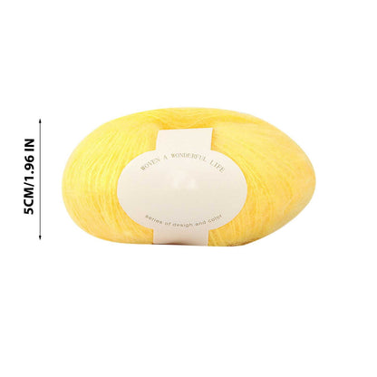 Clearance! Boovnll Mohair Yarn, Soft Yarn for Crocheting, Hand Knitting Hats, Sweater, Scarves, Crafts, Home Decorations, DIY Kids Toys, Yarn 6