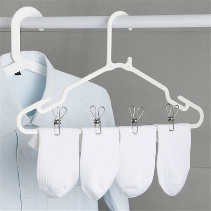 Clothespins 20Pcs 5.5Cm Opp Bag JWDX, 20 * Outdoor Camping Clothes Drying Rack Clip Hanging Outdoor Travel Windproof Clothes Line Drying Rack Clamp 20Pcs One Size Silver