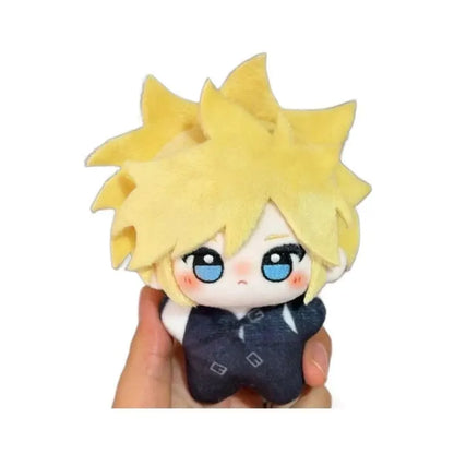 Cloud Strife Plush Classic Fantasy JRPG Handmade Plush 10cm