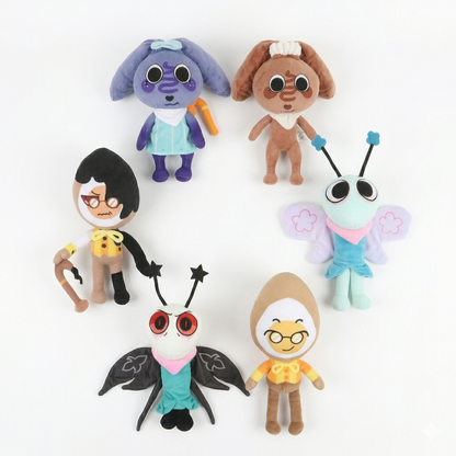 Handmade Spring Bunny, Egg & Butterfly Plush Toy, Twisted Versions