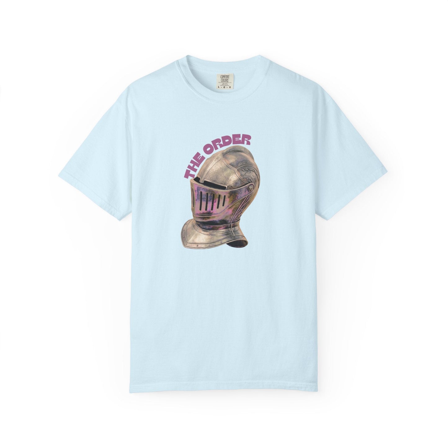 The Order Knight Helmet Graphic T-Shirt - Victorian Knight Unisex Tees Designed By Aprasi