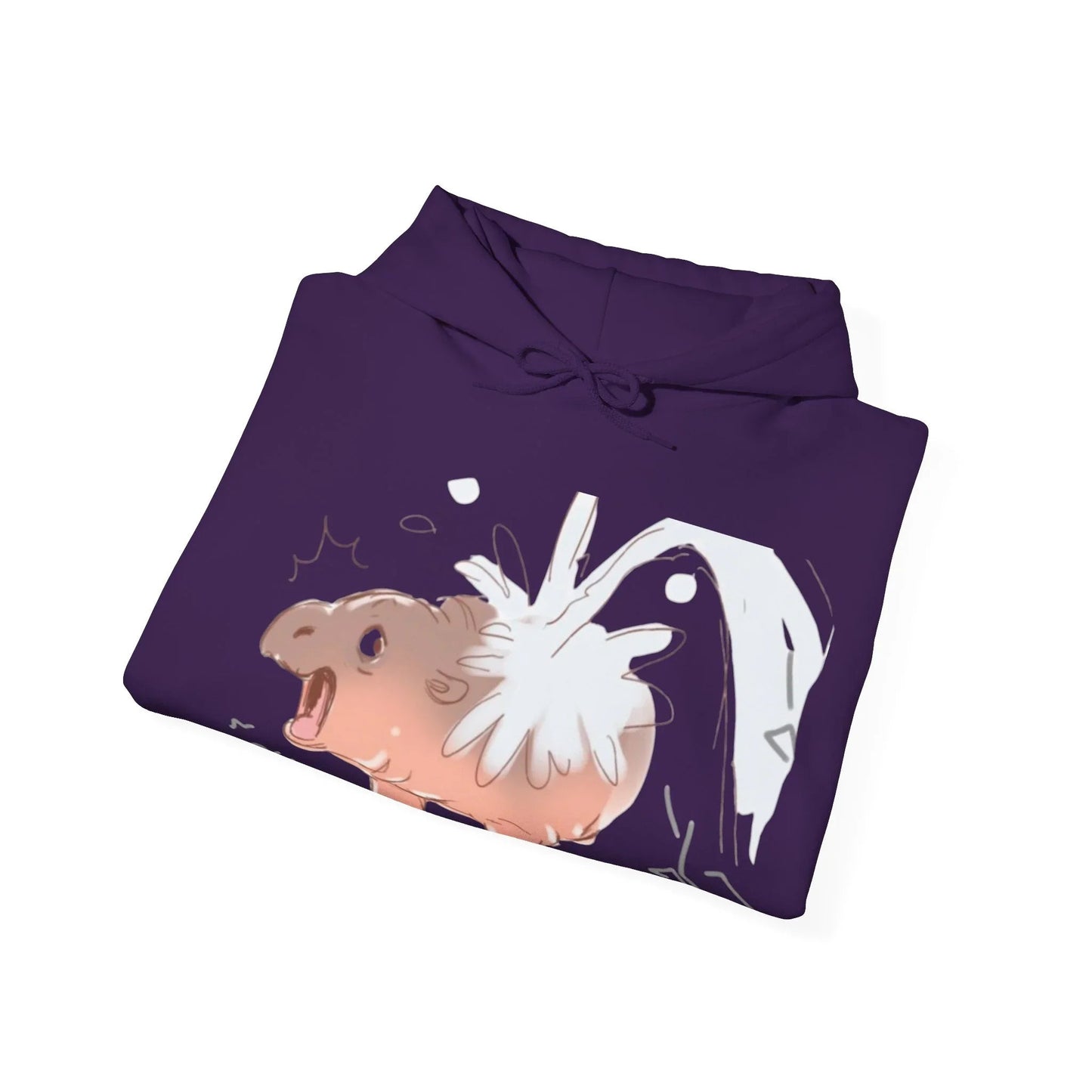 Moo Deng Hooded Sweatshirt: Embrace the Cuteness of the Viral Baby Pygmy Hippo