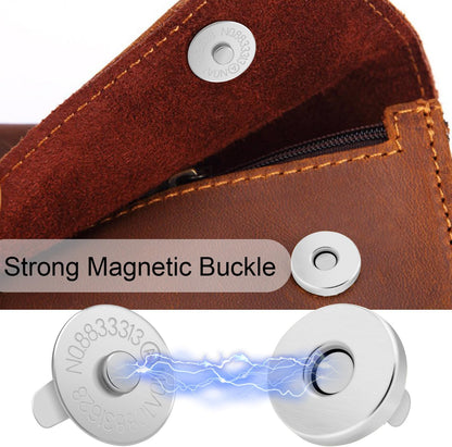 CooBigo 24Sets Magnetic Snaps for Purse Closures 14mm Magnetic Fastener Replacement Kit Magnetic Snaps for Purses and Totes Clothing Bag DIY Craft