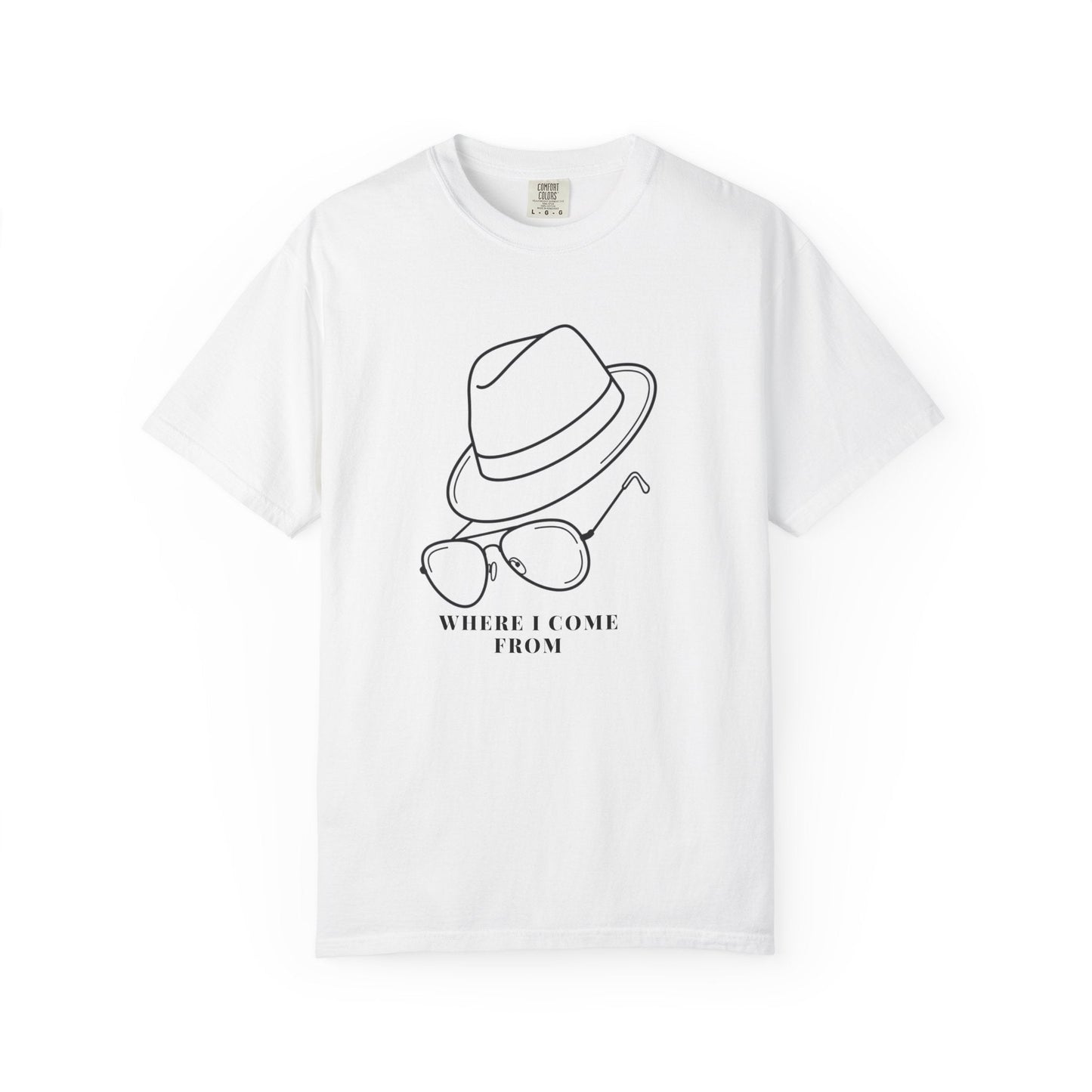 Where I Come From Tribute Tee  Country Singer Cowboy Tee