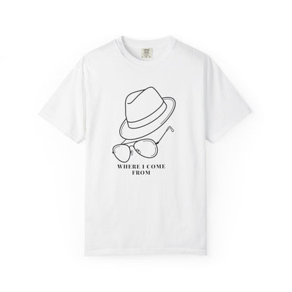 Where I Come From Tribute Tee  Country Singer Cowboy Tee
