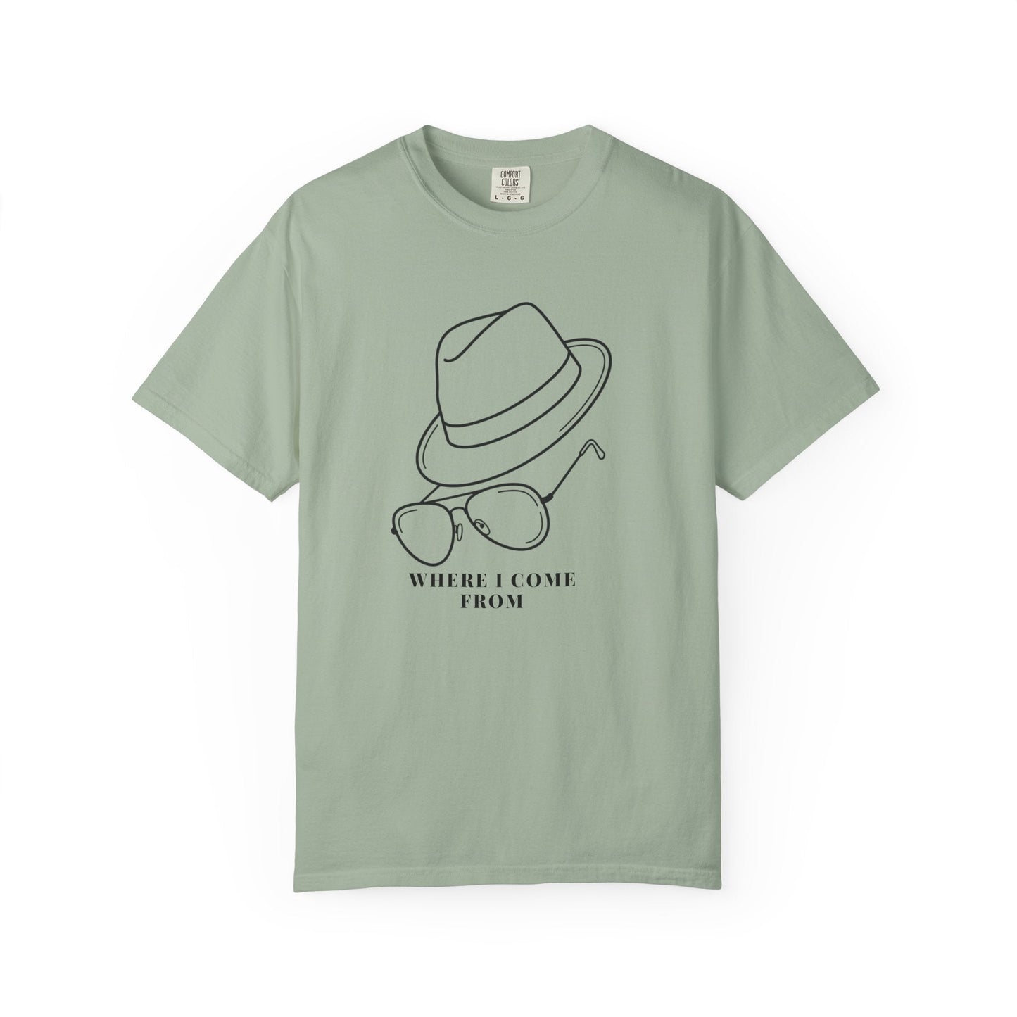 Where I Come From Tribute Tee  Country Singer Cowboy Tee