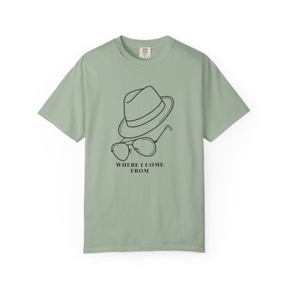 Where I Come From Tribute Tee  Country Singer Cowboy Tee