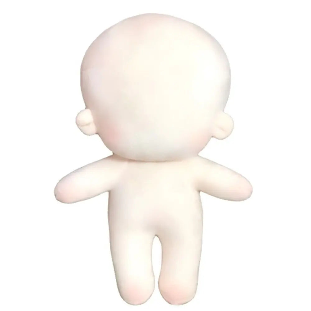 Blank Body Plush Doll 20cm Customizable Naked Plush Base for DIY Cosplay, Craft & Gift