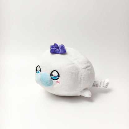 Eggplant Seal Plush Toy Inspired by Sleepy Princess in the Demon Castle Anime Kawaii 20cm