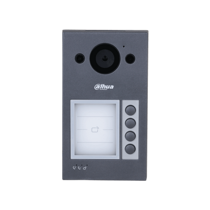 Dahua DHI-VTO3311Q-WP Wi-Fi Villa Door Station, 2MP Camera, Two-Way Audio, PoE, IP65, IK08, Grey – Secure Intercom Solution for Homes & Apartments