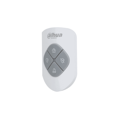 DAHUA DHI-ARA24-W2 keyfob wht w/ cr2032 battery 433.1 - 434.6 mhz 4-btn 60hx39.5wx15d battery life 5 years