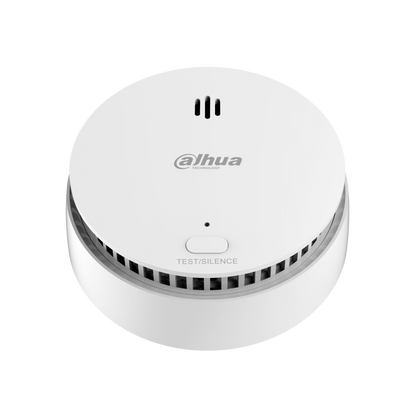 Dahua Wireless Smoke Alarm DHI‑HY‑SA21A‑W2 – Battery‑Powered, Split‑Spectrum Photoelectric, 85 dB Output, 3‑Year Battery Life
