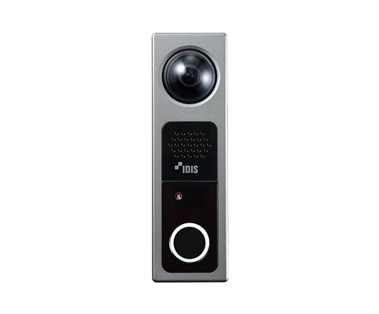 IDIS DC-I6212WRX-SILVER – 2MP Outdoor Fisheye IP Intercom | IR | Built-in Mic & Speaker | SIP (VoIP) | IK10 | IP66 | NDAA Compliant