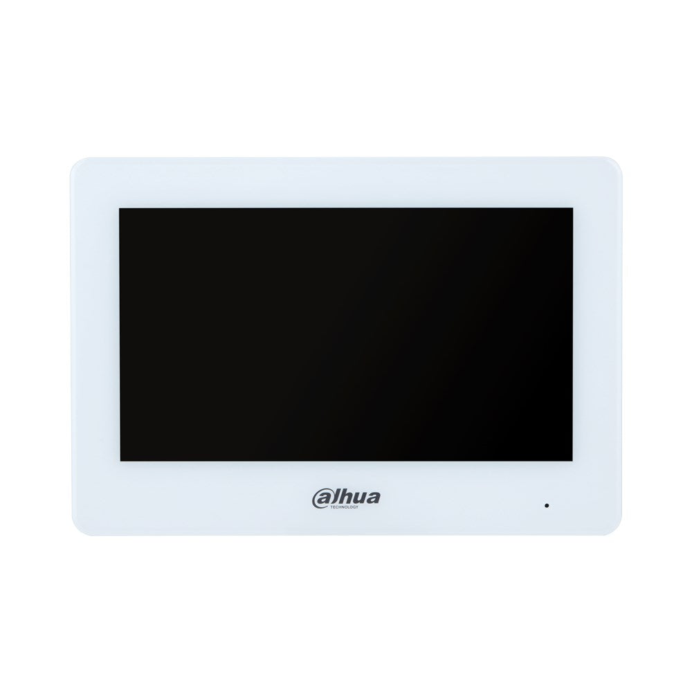 Dahua DHI-VTH5123H-W 2-Wire Wi-Fi Hybrid Indoor Monitor, 7-Inch Touchscreen Video Intercom Monitor