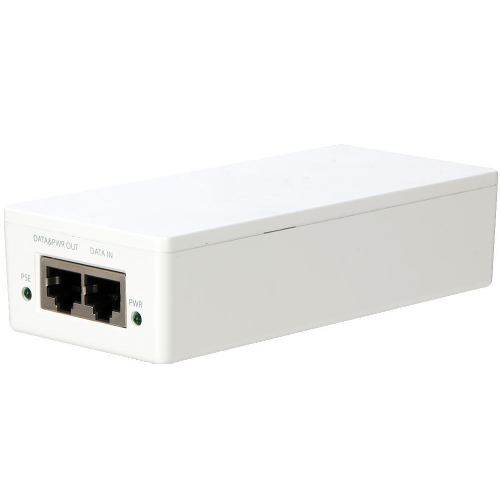 Dahua TAM1GT1GT-30 PoE+ Midspan Injector – 30W IEEE802.3af/at, Gigabit Single-Port, Compact Design, Wide Temp Range