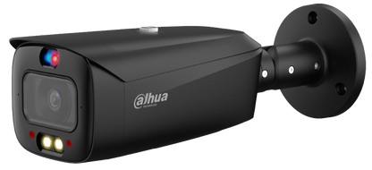 Dahua TiOC Security System 6x 6MP Bullet Cameras (Black), 8CH WizSense NVR + HDD (DH-IPC-HFW3649T1-AS-PV-ANZ-BLK)