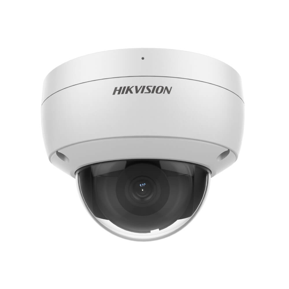 Hikvision DS‑2CD2166G2H-I 6 MP DarkFighter Fixed Dome Network Camera with Built-in Microphone, IP67/IK10, Deep Learning Analytics