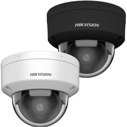 Hikvision DS‑2CD2166G2H-I 6 MP DarkFighter Fixed Dome Network Camera with Built-in Microphone, IP67/IK10, Deep Learning Analytics