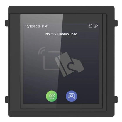 Hikvision DS-KD-TDM Modular Touch Display Module with M1 Card Reader