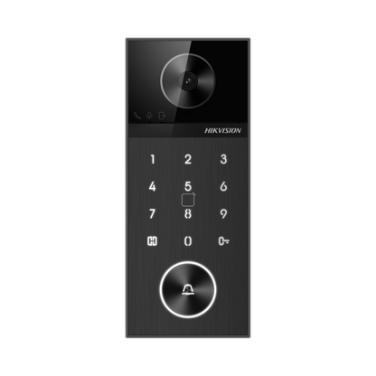 Hikvision DS‑KV6124‑WBE1 Villa Door Station — 4MP, Dual Lock, PIN & Smart Access