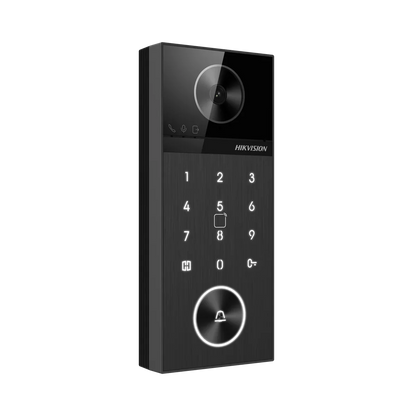 NEW* Hikvision 10.1" Android Video Intercom Kit – DS-KH9570-WTE1/S Indoor Station with DS-KV6114-WBE1 or DS-KV6124-WBE1 4MP Villa Door Station and POE Switch | Wi-Fi 6, PoE, Smart Access