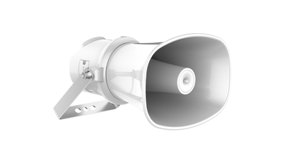 Hikvision DS-QAZ1307G1T-E 7W Network IP Horn Speaker – PoE Powered, IP67-Rated, Two-Way SIP Audio – Backorder Only