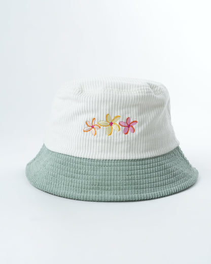 FLOWER BLOOM LID BUCKET HAT