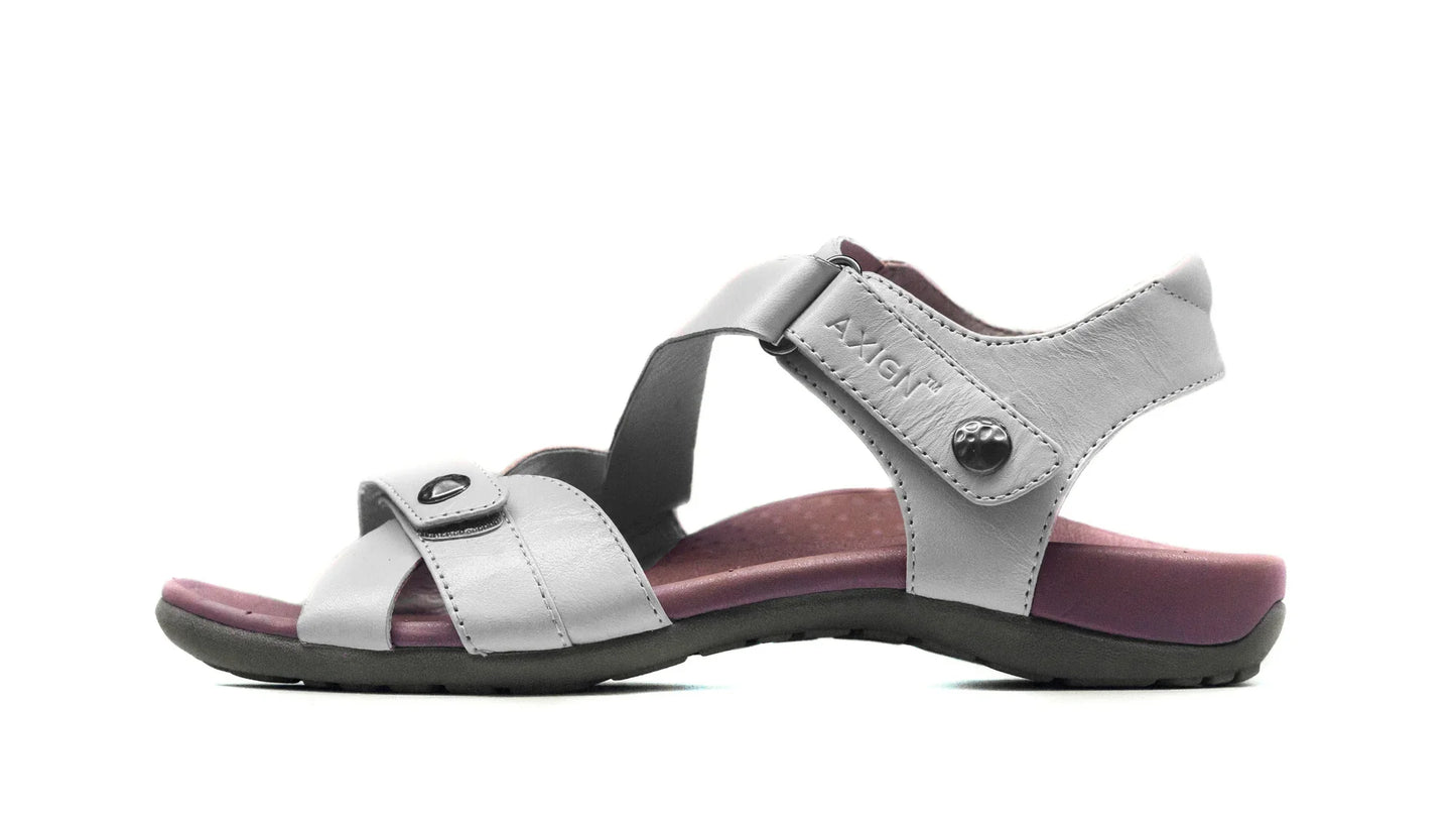 Eliza Orthotic Sandals - White