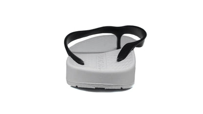 Archline Balance Orthotic Thongs - White/Black