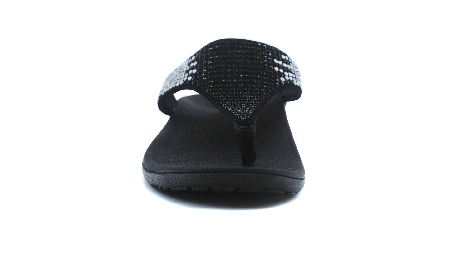 Alexa Orthotic Sandals - Black