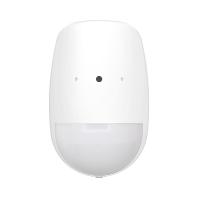 HIKVISION DS‑PDPG12P‑EG2‑WB Wireless PIR + Glass Break Detector – 12 m Indoor PIR & 8 m Acoustic Glass-Break Sensor with 30 kg Pet Immunity for Ax Pro