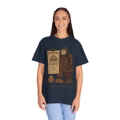 Esquie Missing Pet Rock T-Shirt | Clair Obscur Expedition 33 Game Merch | Whee Whoo Whee Whoo