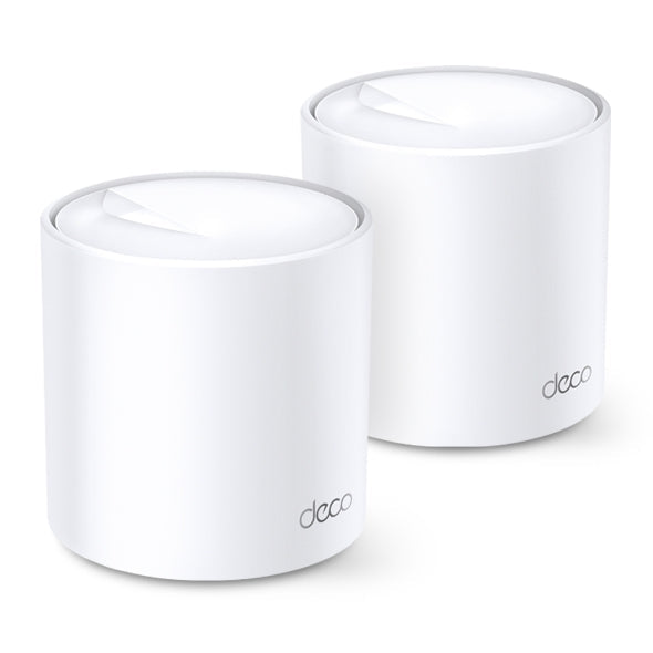 TP-Link Deco X20 AX1800 Whole Home Mesh Wi-Fi 6 System – Choose up to 2-Pack with Seamless Coverage, Gigabit Ports & TP-Link Security Features
