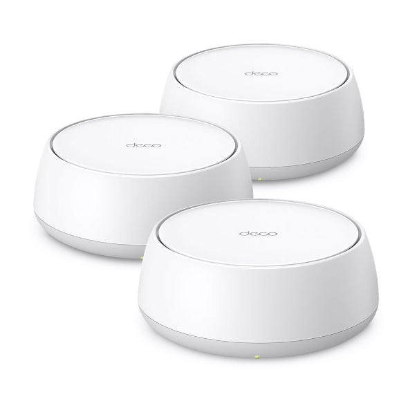 TP-Link Deco BE22 upto 3 pack BE3600 Dual-Band Whole Home Mesh Wi-Fi 7 System with Gigabit Ports & AI Roaming