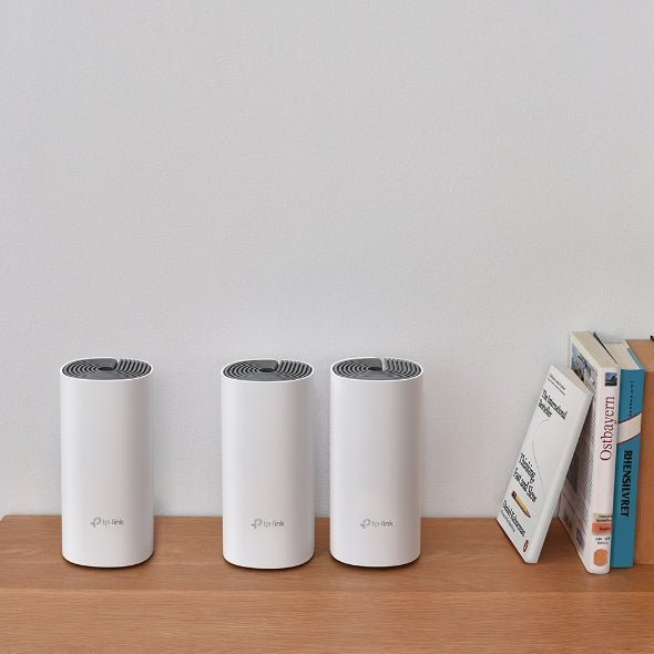 TP-Link Deco E4 AC1200 Whole Home Mesh Wi-Fi System (2-Pack / 3-Pack)