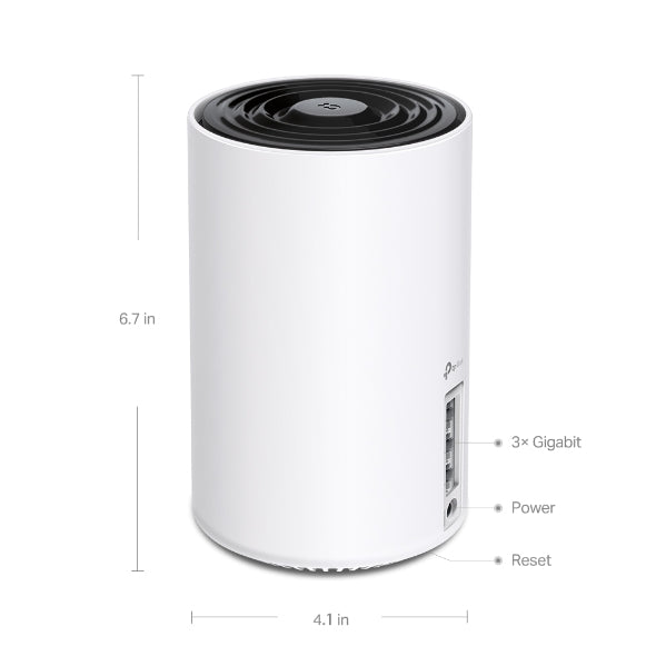 TP-Link Deco XE75 AXE5400 Tri-Band Whole Home Mesh Wi-Fi 6E System (2-Pack / 3-Pack)